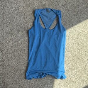 CALIA by Carrie Underwood Light Blue Racerback Tank